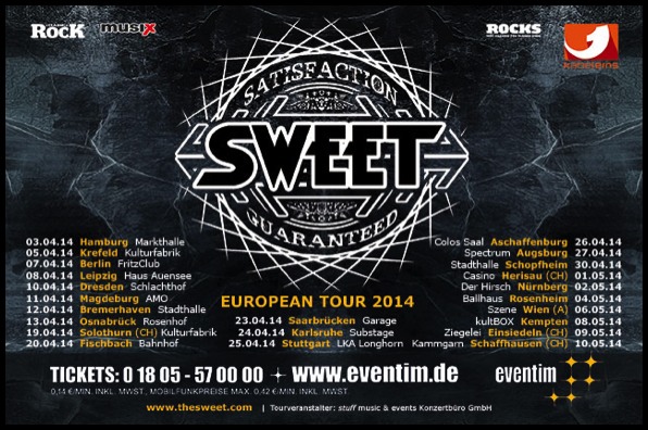 Sweet European Tour 2014